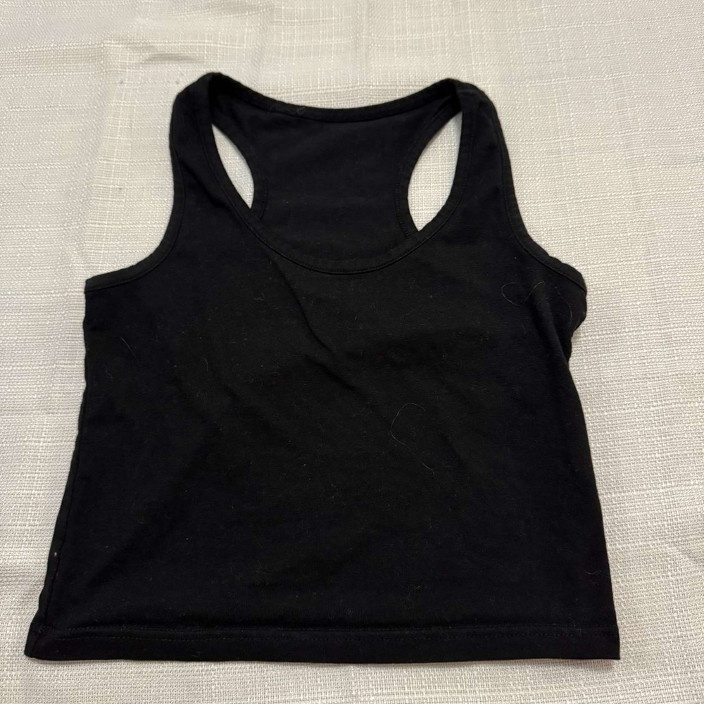 Black Sleeveless Women's Top